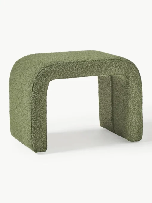 Bouclé kruk Penelope