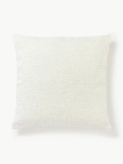 Bouclé kussenhoes Bellamie