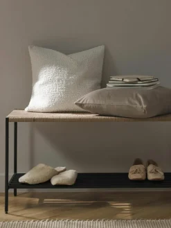 Bouclé kussenhoes Bellamie