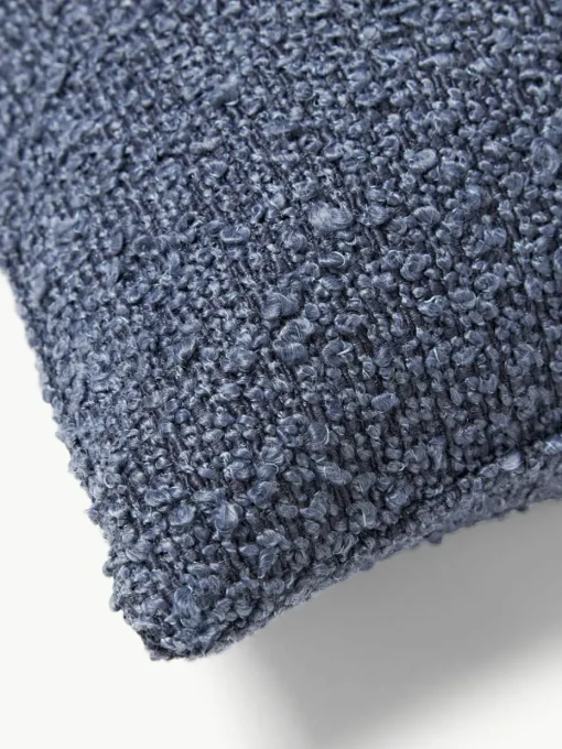 Bouclé kussenhoes Bellamie