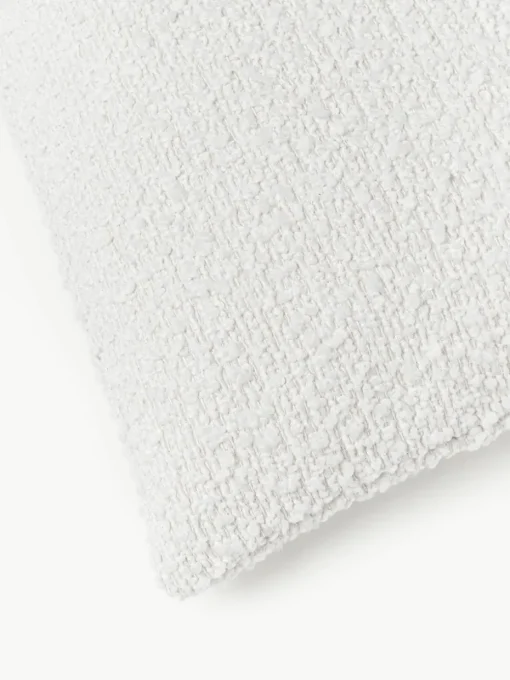 Bouclé kussenhoes Bellamie