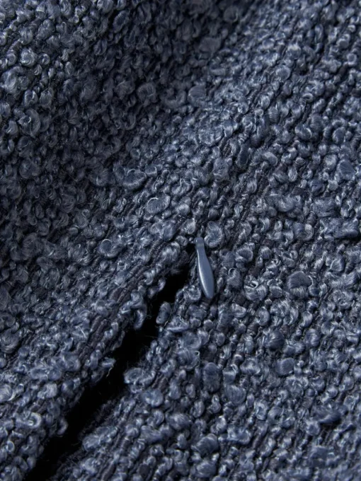 Bouclé kussenhoes Bellamie