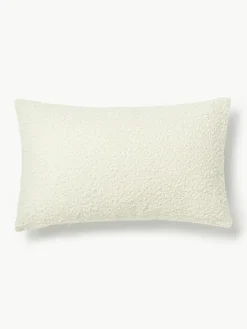 Bouclé kussenhoes Lysander