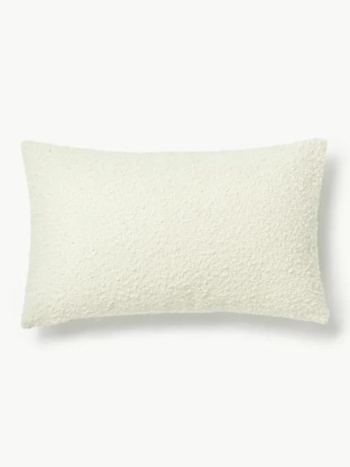 Bouclé kussenhoes Lysander