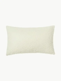 Bouclé kussenhoes Lysander