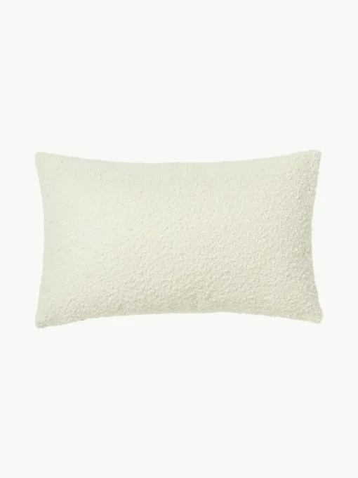 Bouclé kussenhoes Lysander