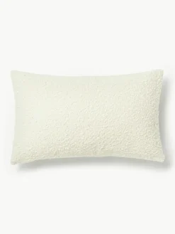 Bouclé kussenhoes Lysander