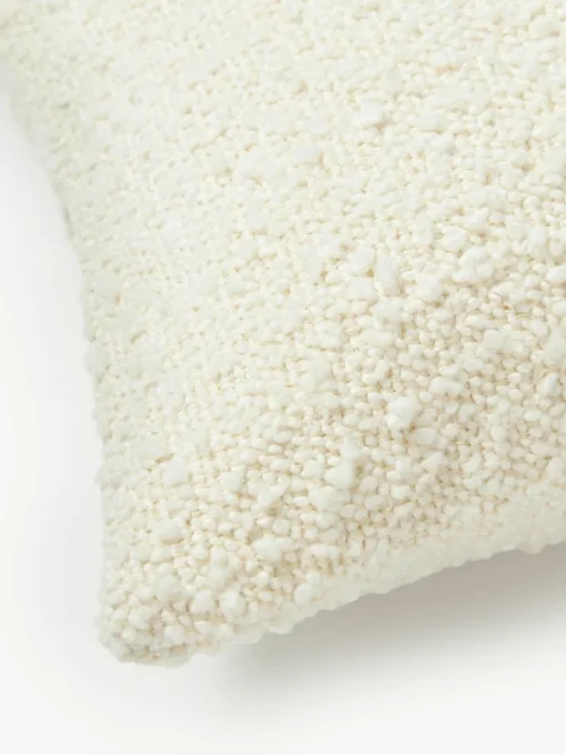 Bouclé kussenhoes Lysander