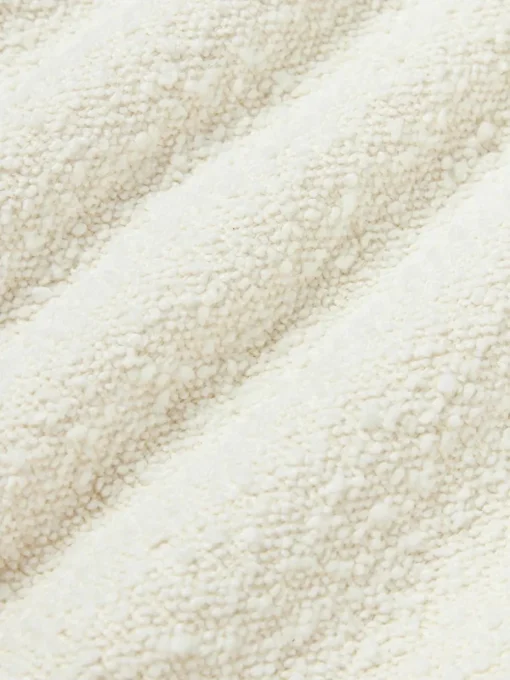 Bouclé kussenhoes Lysander