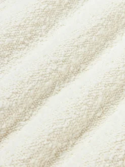 Bouclé kussenhoes Lysander