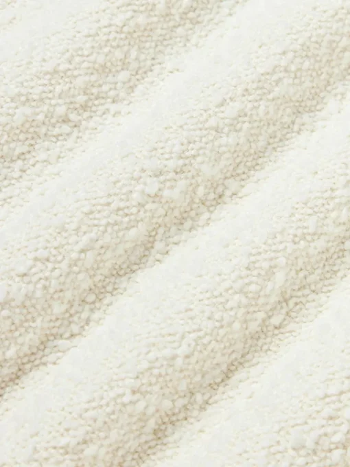 Bouclé kussenhoes Lysander