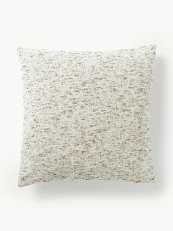 Bouclé kussenhoes Talea