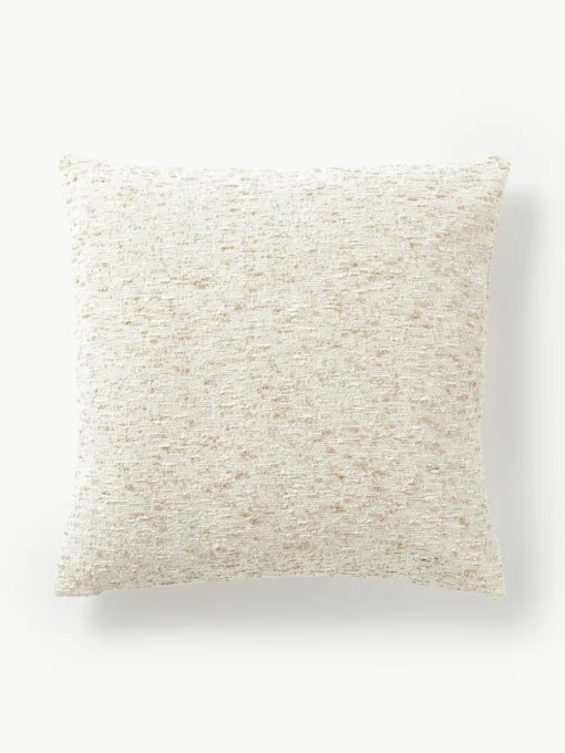 Bouclé kussenhoes Talea