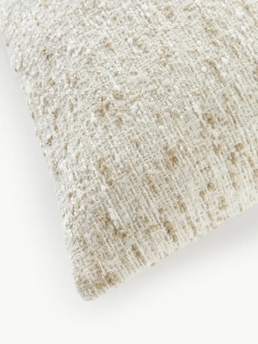 Bouclé kussenhoes Talea