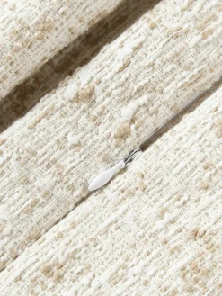 Bouclé kussenhoes Talea