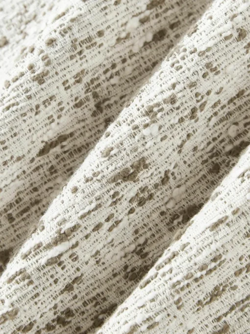 Bouclé kussenhoes Talea