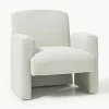 Bouclé loungefauteuil Aven