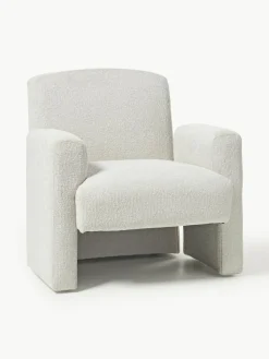 Bouclé loungefauteuil Aven