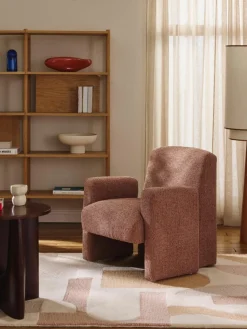 Bouclé loungefauteuil Aven