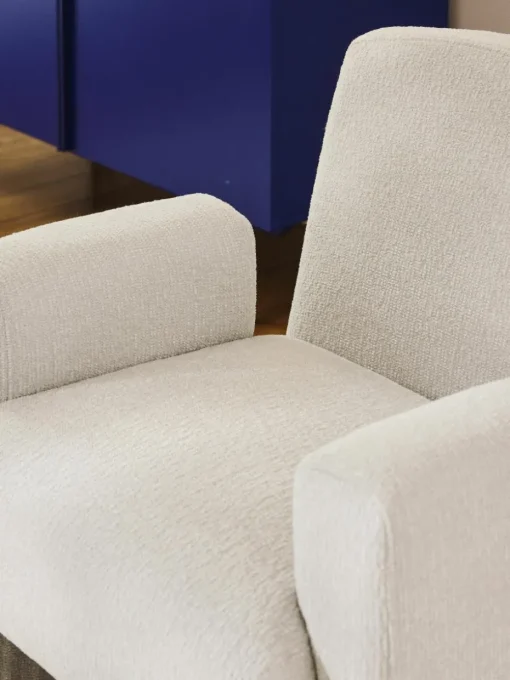Bouclé loungefauteuil Aven