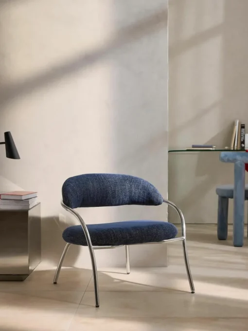 Bouclé loungefauteuil Dodo