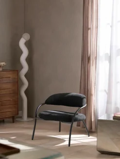 Bouclé loungefauteuil Dodo