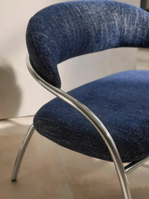 Bouclé loungefauteuil Dodo