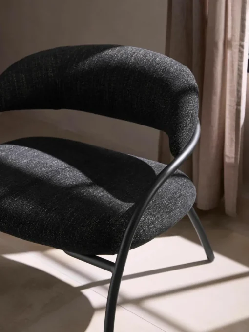 Bouclé loungefauteuil Dodo