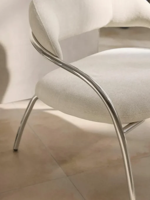 Bouclé loungefauteuil Dodo