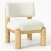 Bouclé loungefauteuil Findus
