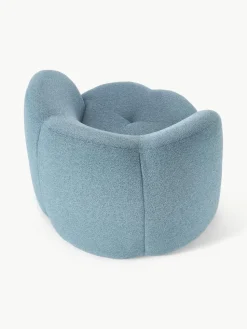 Bouclé loungefauteuil Fleur
