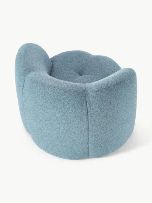 Bouclé loungefauteuil Fleur