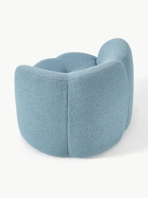Bouclé loungefauteuil Fleur