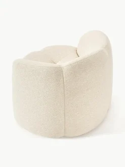 Bouclé loungefauteuil Fleur