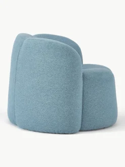 Bouclé loungefauteuil Fleur