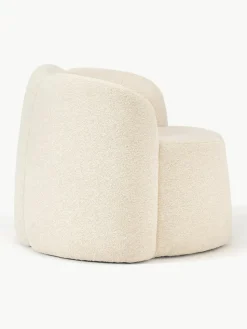 Bouclé loungefauteuil Fleur