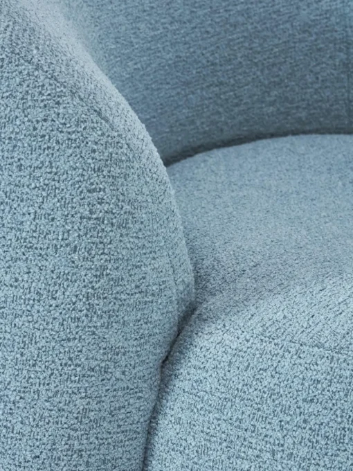 Bouclé loungefauteuil Fleur