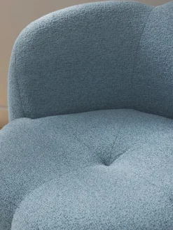Bouclé loungefauteuil Fleur