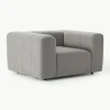 Bouclé loungefauteuil Lena