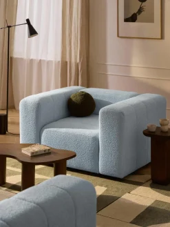 Bouclé loungefauteuil Lena
