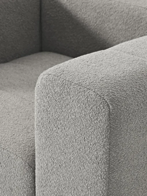 Bouclé loungefauteuil Lena