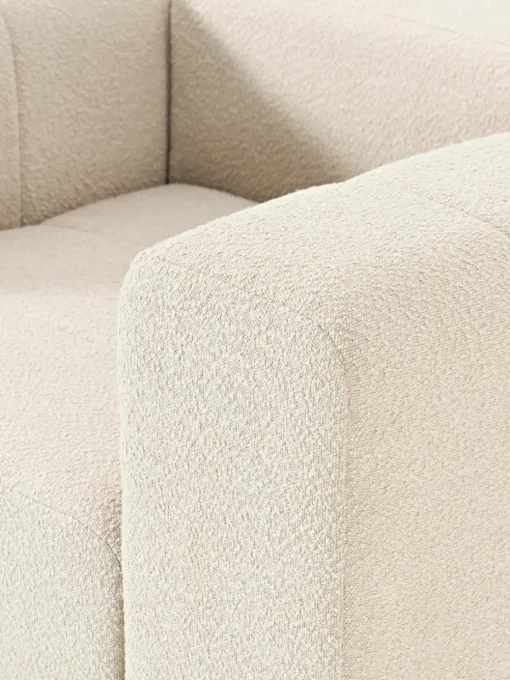 Bouclé loungefauteuil Lena