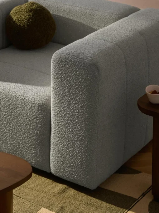 Bouclé loungefauteuil Lena