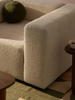 Bouclé loungefauteuil Lena