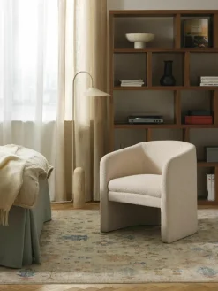 Bouclé loungefauteuil Mairo