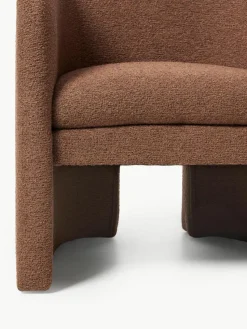 Bouclé loungefauteuil Mairo