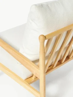 Bouclé loungefauteuil Mikkel