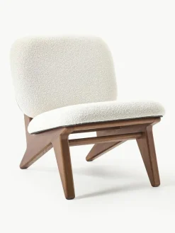 Bouclé loungefauteuil Shenay