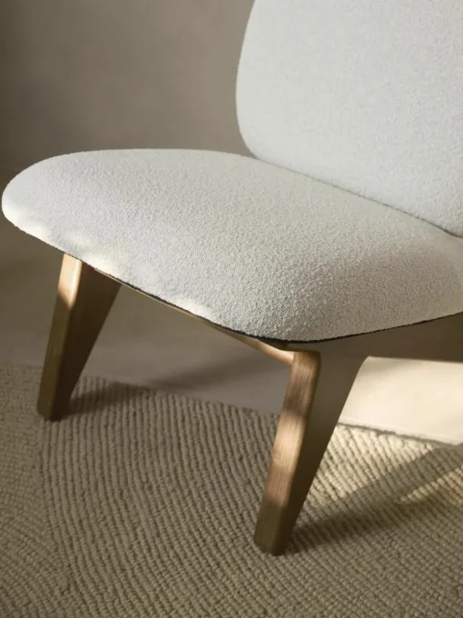 Bouclé loungefauteuil Shenay