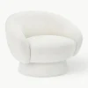 Bouclé loungefauteuil Ted